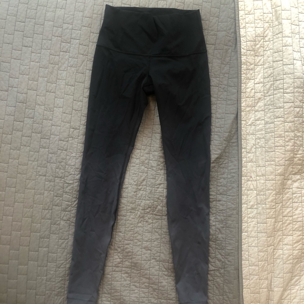 NWOT! Lululemon black/gray ombré full length pants